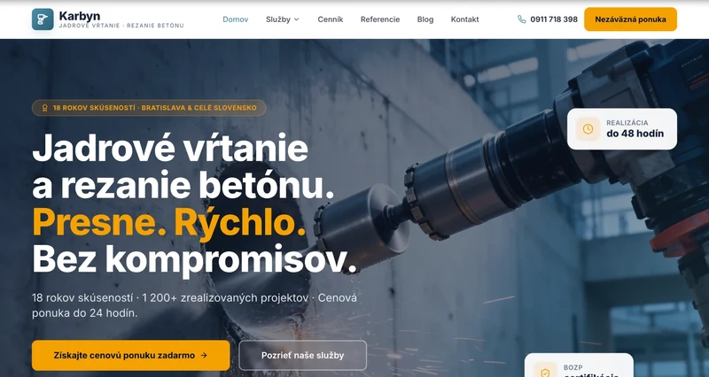 Karbyn – web